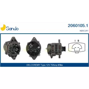 Alternateur SANDO 2060105.1