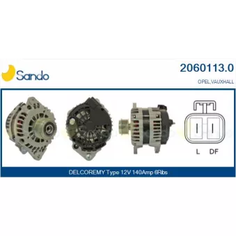 Alternateur SANDO 2060113.0