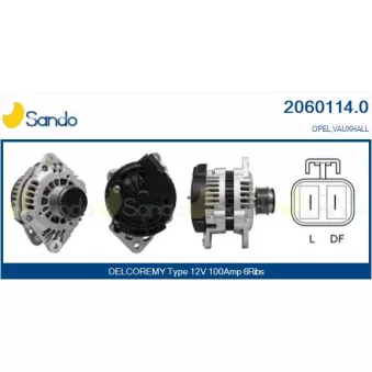 Alternateur SANDO 2060114.0