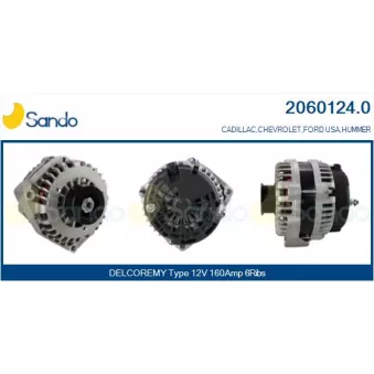 Alternateur SANDO 2060124.0