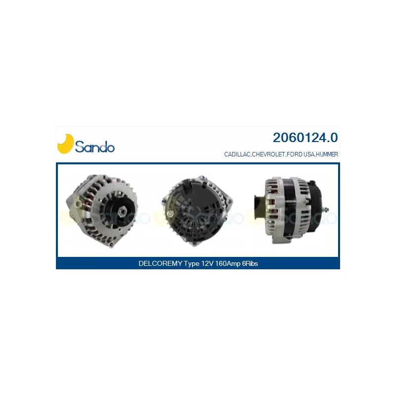 Alternateur SANDO 2060124.0