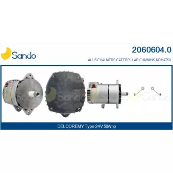 Alternateur SANDO 2060604.0