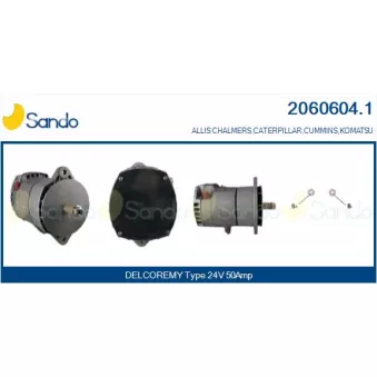 Alternateur SANDO 2060604.1