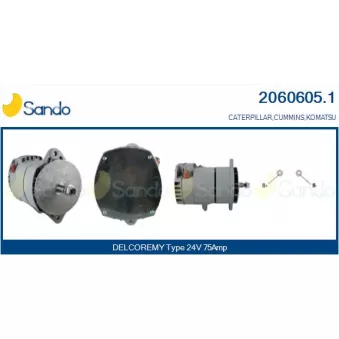 Alternateur SANDO 2060605.1
