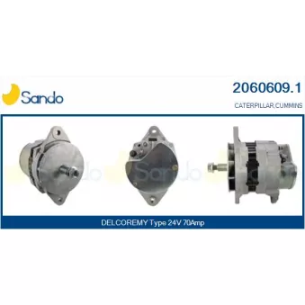 Alternateur SANDO 2060609.1