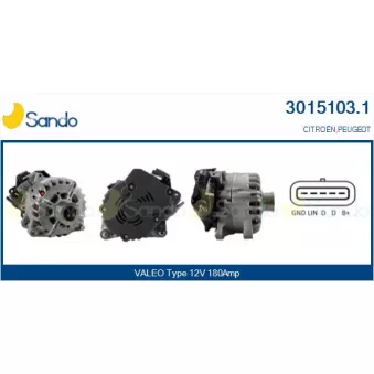 Générateur démarreur SANDO 3015103.1