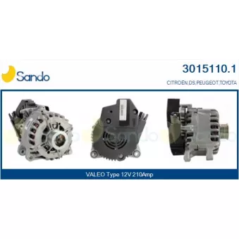 Générateur démarreur SANDO 3015110.1