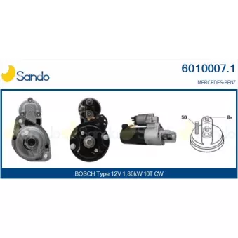 Démarreur SANDO 6010007.1