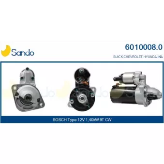 Démarreur SANDO 6010008.0