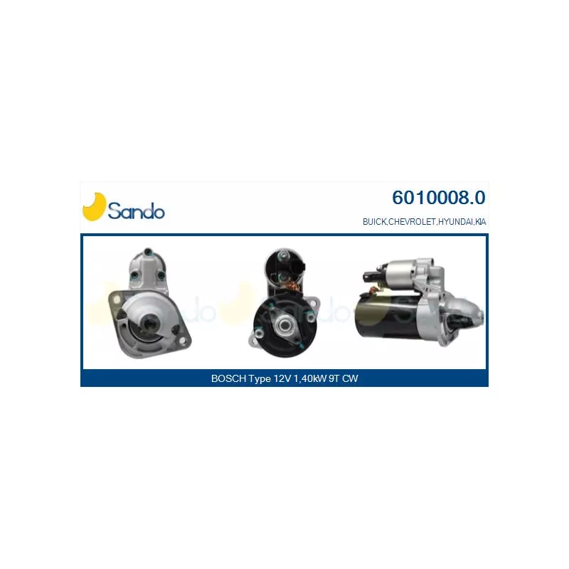 Démarreur SANDO 6010008.0