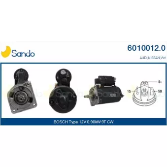 Démarreur SANDO 6010012.0