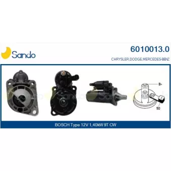 Démarreur SANDO 6010013.0