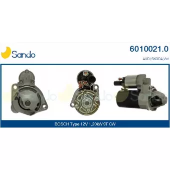 Démarreur SANDO 6010021.0