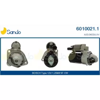 Démarreur SANDO 6010021.1