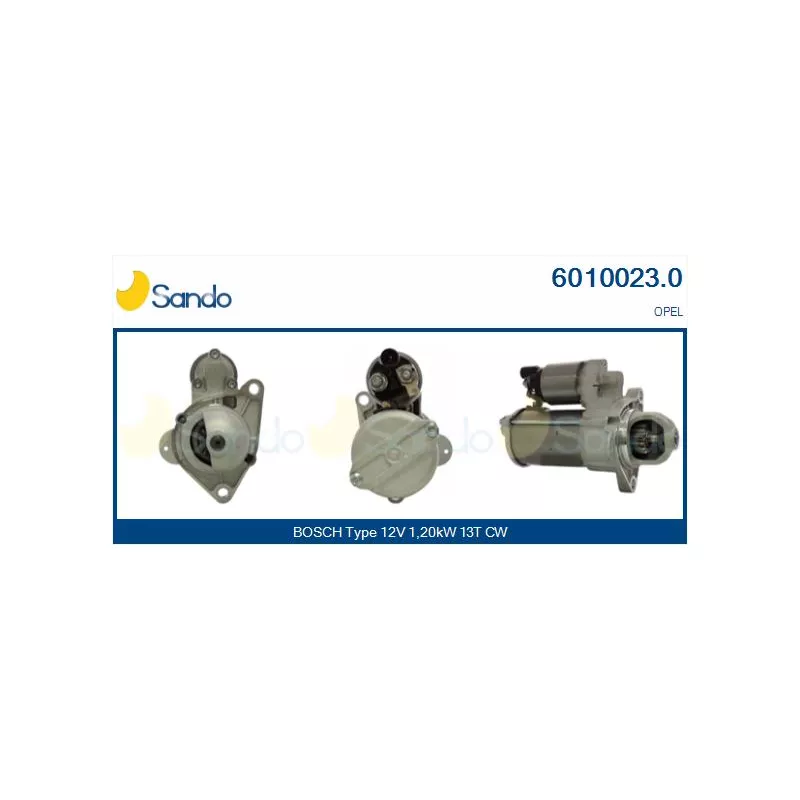 Démarreur SANDO 6010023.0