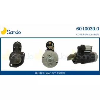 Démarreur SANDO 6010039.0