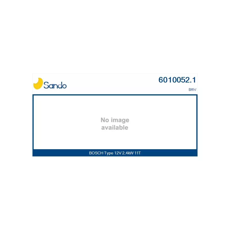 Démarreur SANDO 6010052.1
