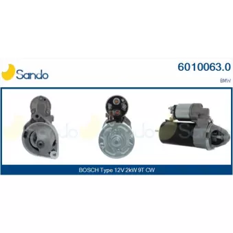 Démarreur SANDO 6010063.0