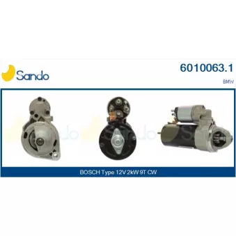 Démarreur SANDO 6010063.1