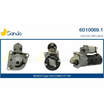 Démarreur SANDO 6010069.1