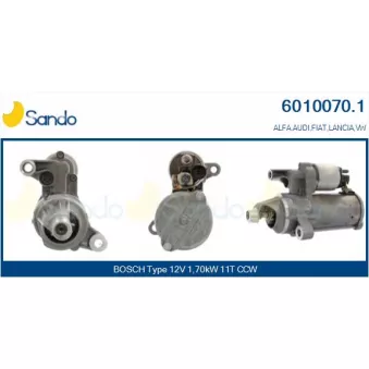 Démarreur SANDO 6010070.1