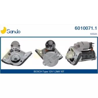 Démarreur SANDO 6010071.1