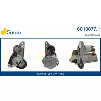Démarreur SANDO 6010077.1