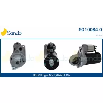 Démarreur SANDO 6010084.0