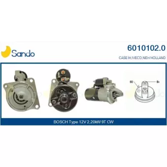 Démarreur SANDO 6010102.0