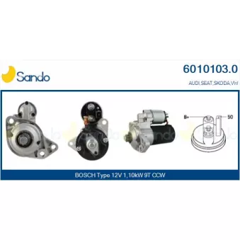 Démarreur SANDO 6010103.0