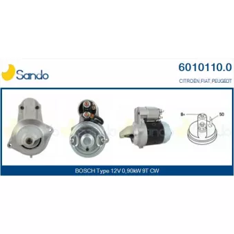 Démarreur SANDO 6010110.0