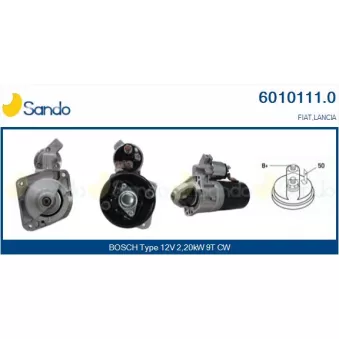 Démarreur SANDO 6010111.0