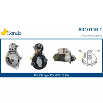 Démarreur SANDO 6010116.1