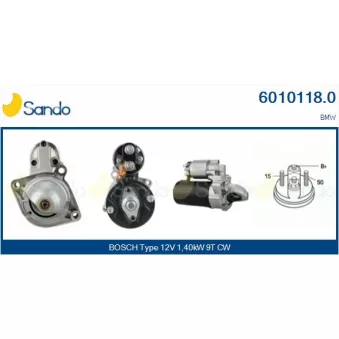 Démarreur SANDO 6010118.0