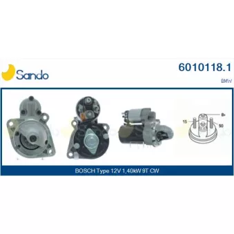 Démarreur SANDO 6010118.1