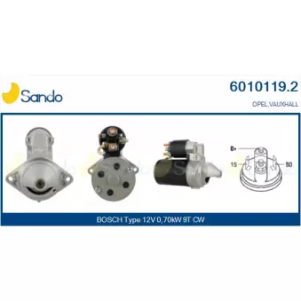 Démarreur SANDO 6010119.2