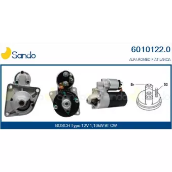 Démarreur SANDO 6010122.0