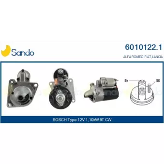 Démarreur SANDO 6010122.1