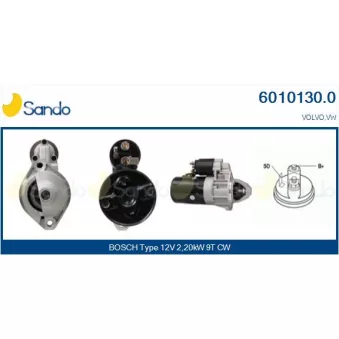 Démarreur SANDO 6010130.0