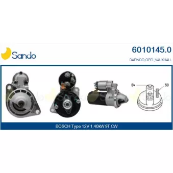 Démarreur SANDO 6010145.0
