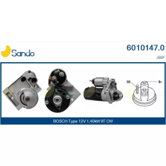 Démarreur SANDO 6010147.0