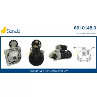 Démarreur SANDO 6010148.0