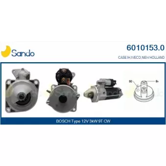 Démarreur SANDO 6010153.0
