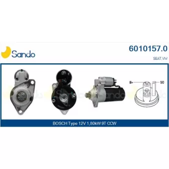 Démarreur SANDO 6010157.0