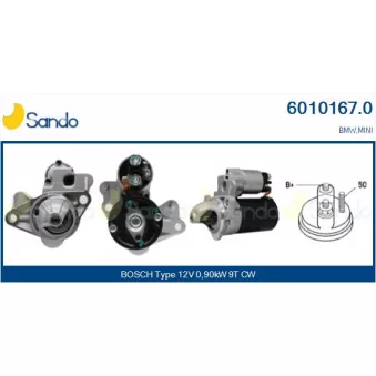 Démarreur SANDO 6010167.0