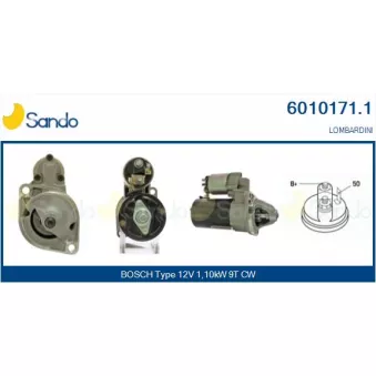 Démarreur SANDO 6010171.1