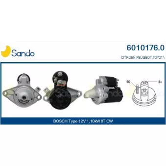 Démarreur SANDO 6010176.0