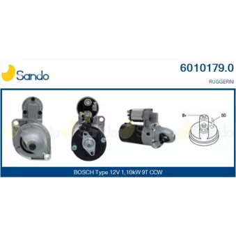 Démarreur SANDO 6010179.0
