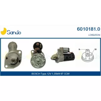 Démarreur SANDO 6010181.0