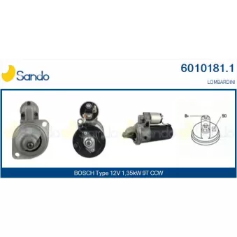 Démarreur SANDO 6010181.1